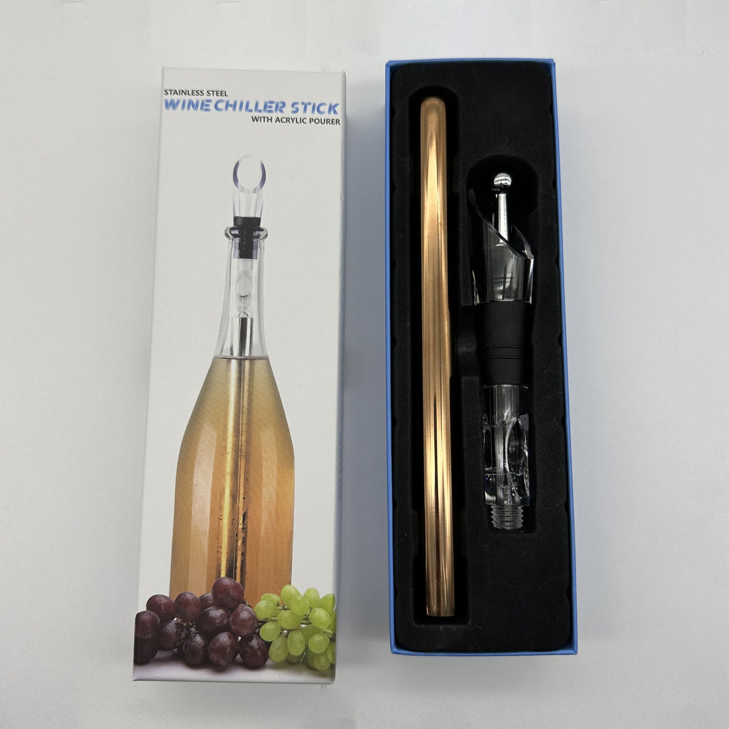 Wine Bottle Cooler Stick Stainless Steel