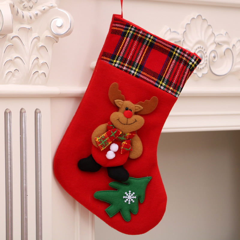 Christmas Decorations Santa Claus Socks