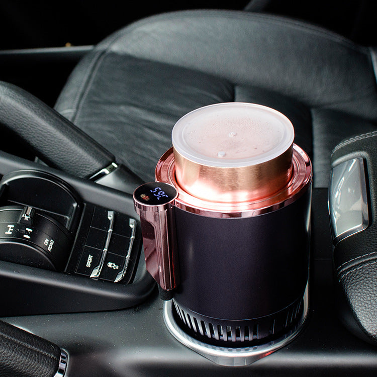 2 In1 Car Heating Cooling Cup 12V Smart Car Cup Holder