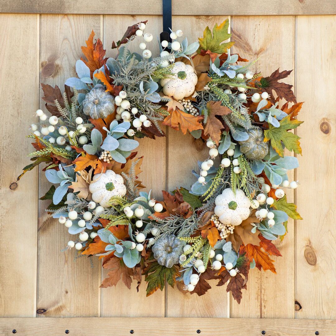 Halloween Thanksgiving Autumn Frost Leaf Pumpkin