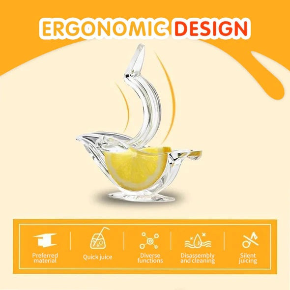 Manual Lemon Juicer Transparent