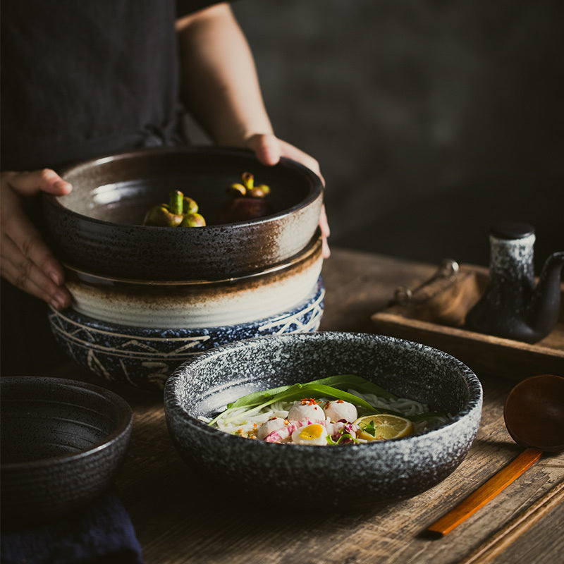 Retro soup bowl soup bowl