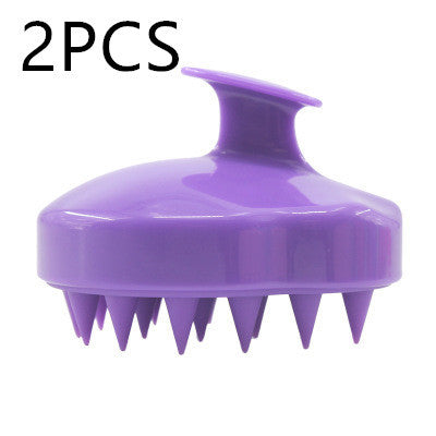 Silicone Brush To Clean The Scalp And Massage