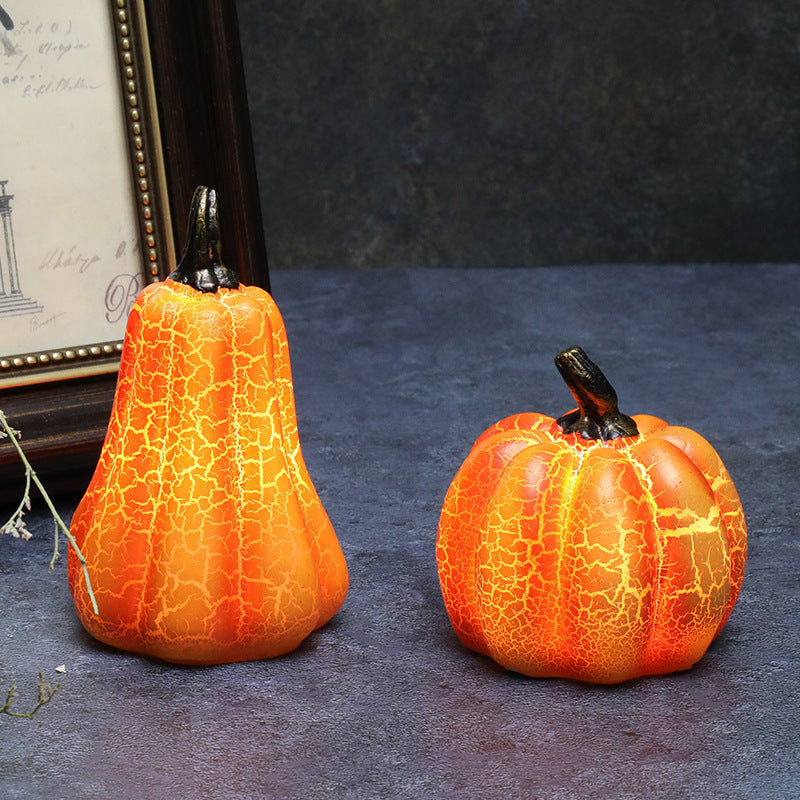 New Halloween Pumpkin Lantern Simulation Pumpkin LED lamp