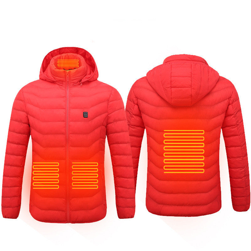 New Heated Jacket Coat USB Electric