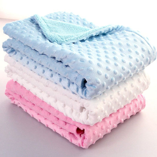 Polar Dot Baby Blanket Newborn Baby