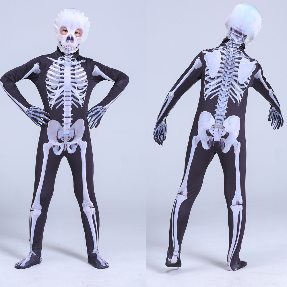 Halloween Skeleton Costume Scary Skeleton Skull