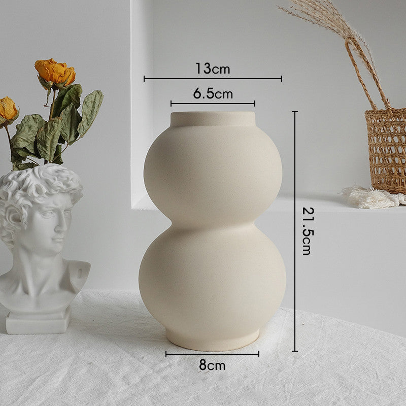 Simplicity Ceramic Vase Dry Flower