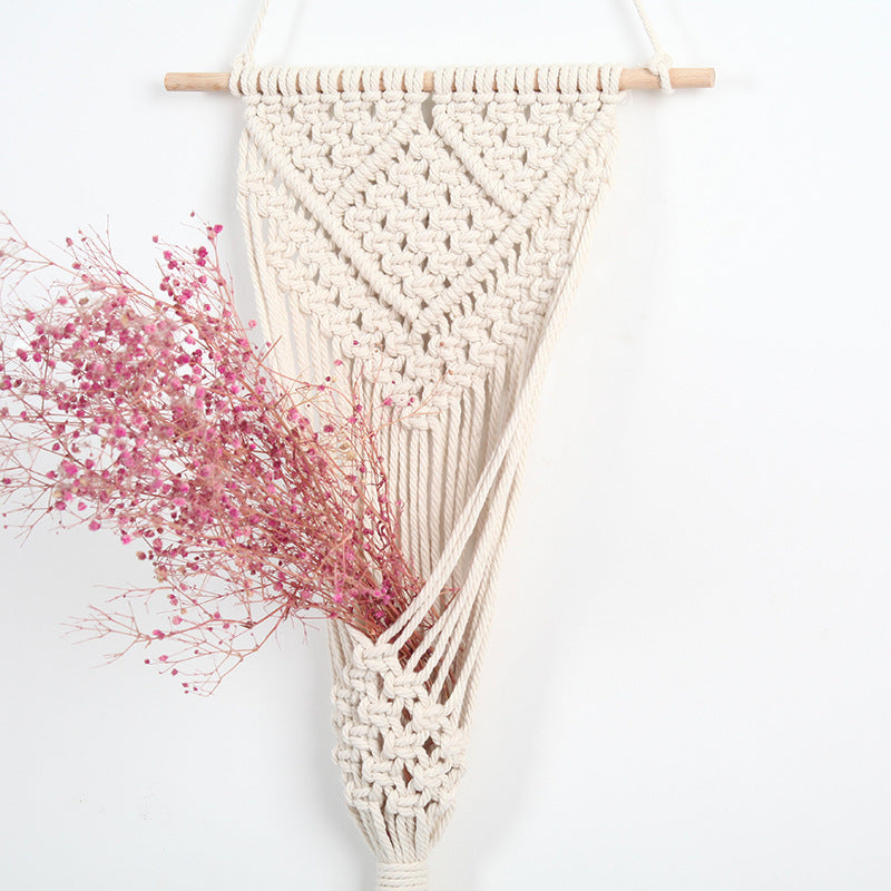 Woven Net Bag Flower Basket