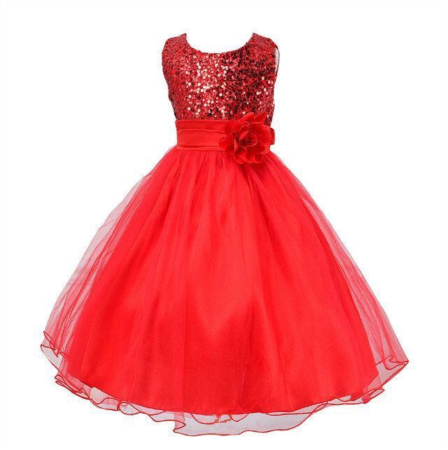 Baby Sequin Dress Flower Girl