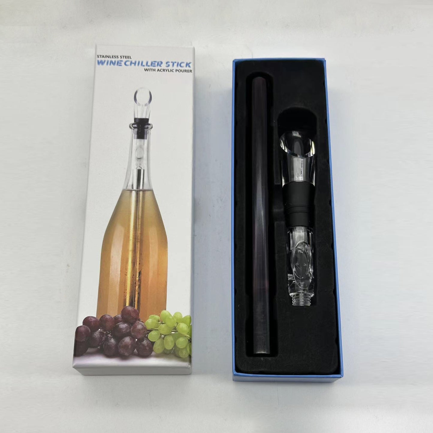 Wine Bottle Cooler Stick Stainless Steel