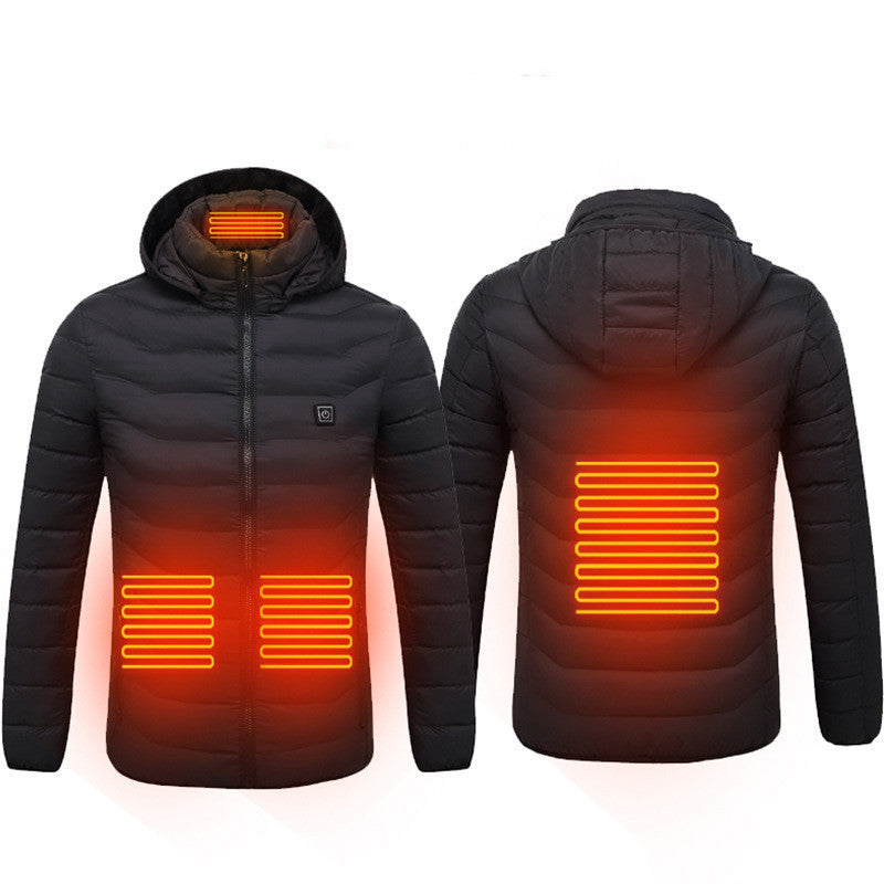 New Heated Jacket Coat USB Electric