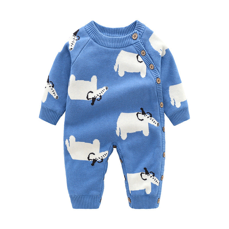 Newborn Baby Clothes Baby Crawling Clothes