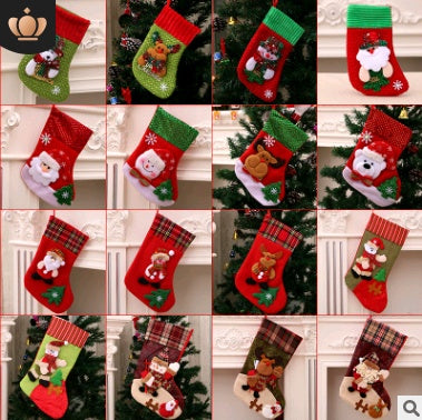 Christmas Decorations Santa Claus Socks