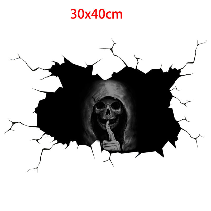 Halloween Skull Wall Sticker