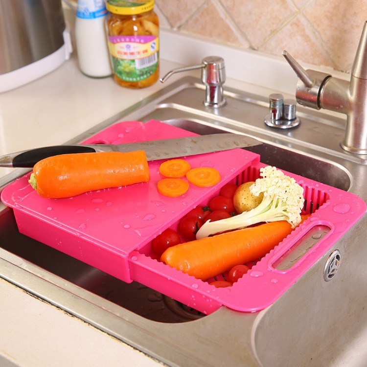 Kitchen Chopping Blocks Sinks Drain Basket