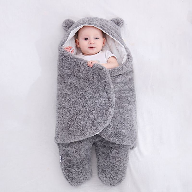 Newborn Baby Winter Swaddle Blanket