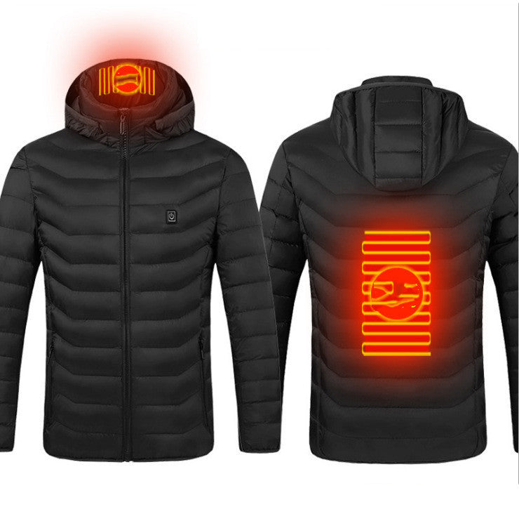 New Heated Jacket Coat USB Electric