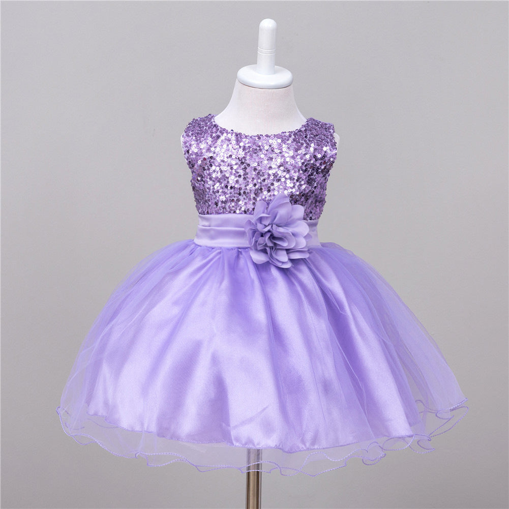 Baby Sequin Dress Flower Girl