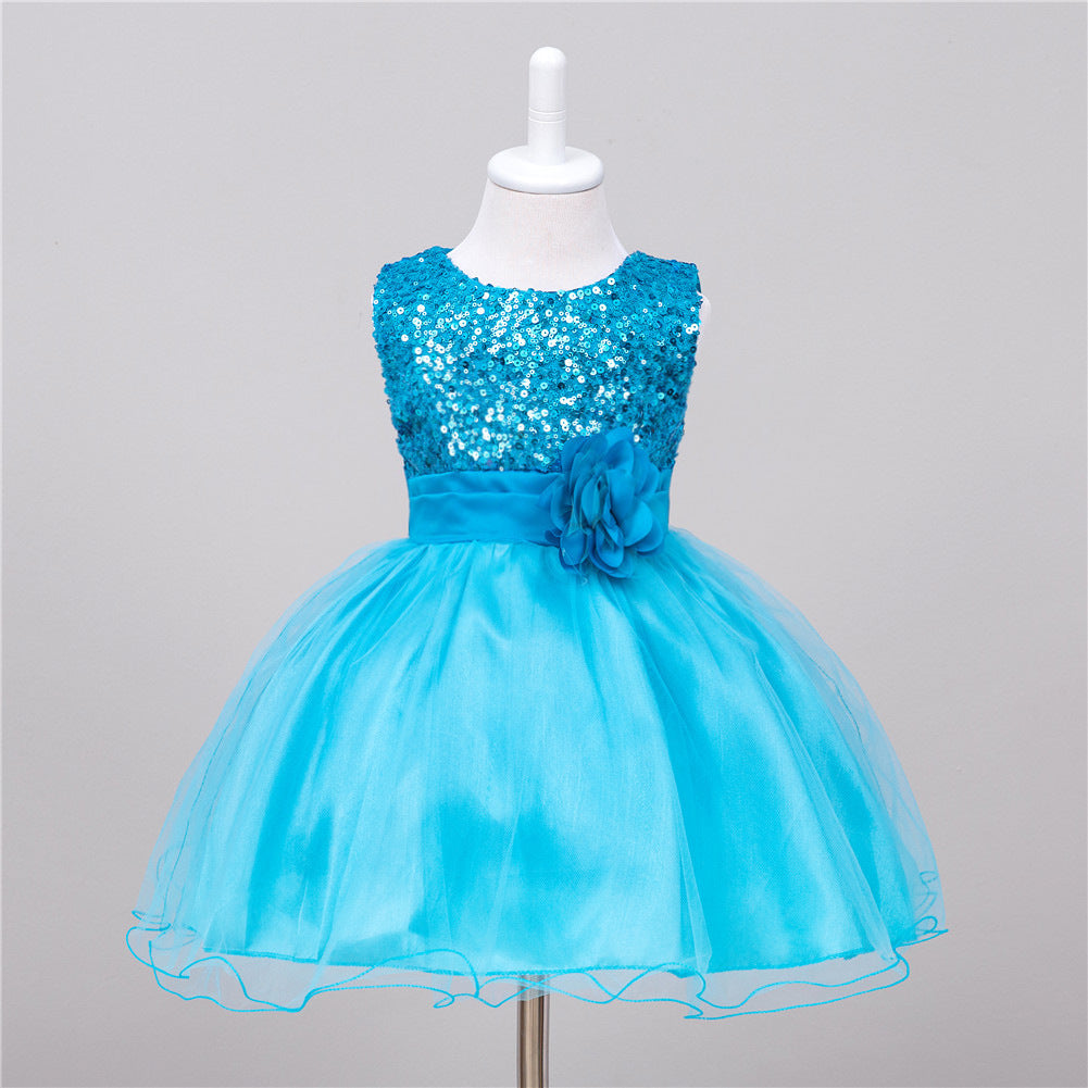 Baby Sequin Dress Flower Girl