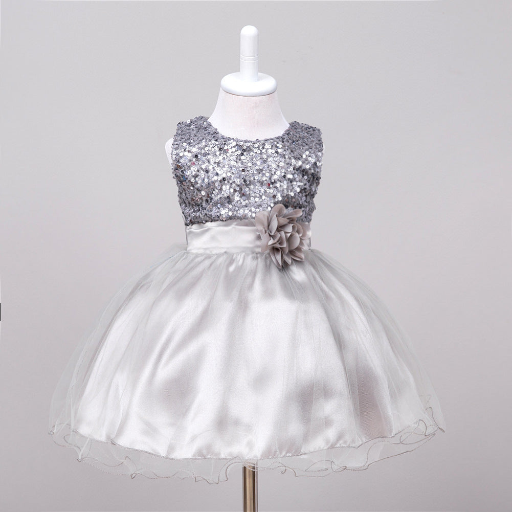 Baby Sequin Dress Flower Girl