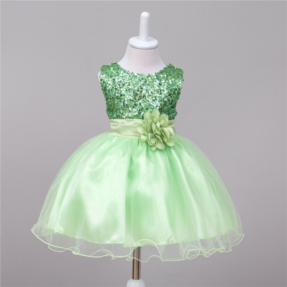 Baby Sequin Dress Flower Girl