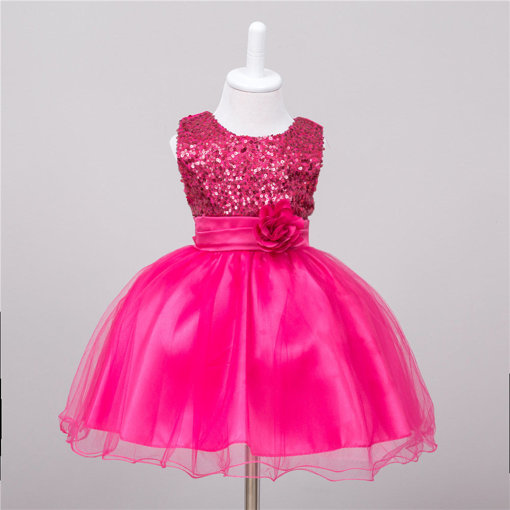 Baby Sequin Dress Flower Girl