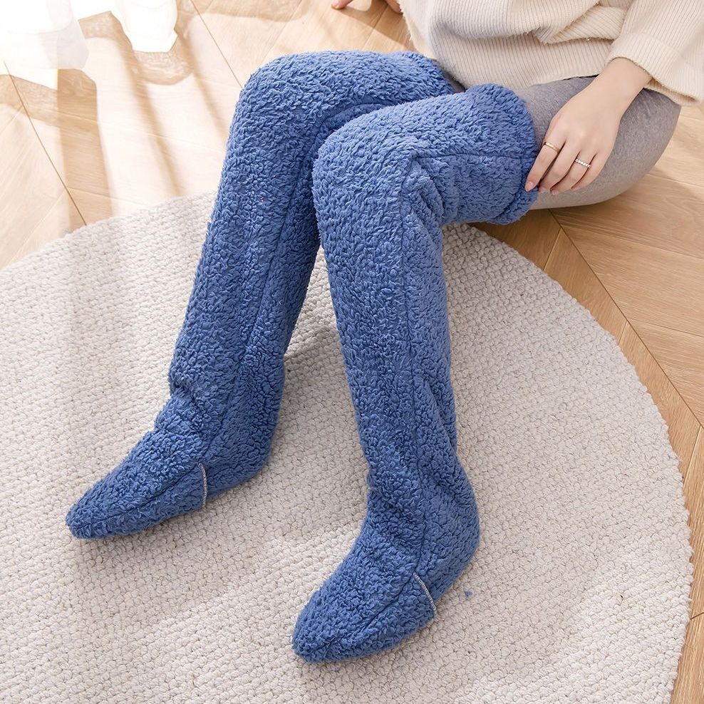 Over Knee High Fuzzy Long Socks Winter