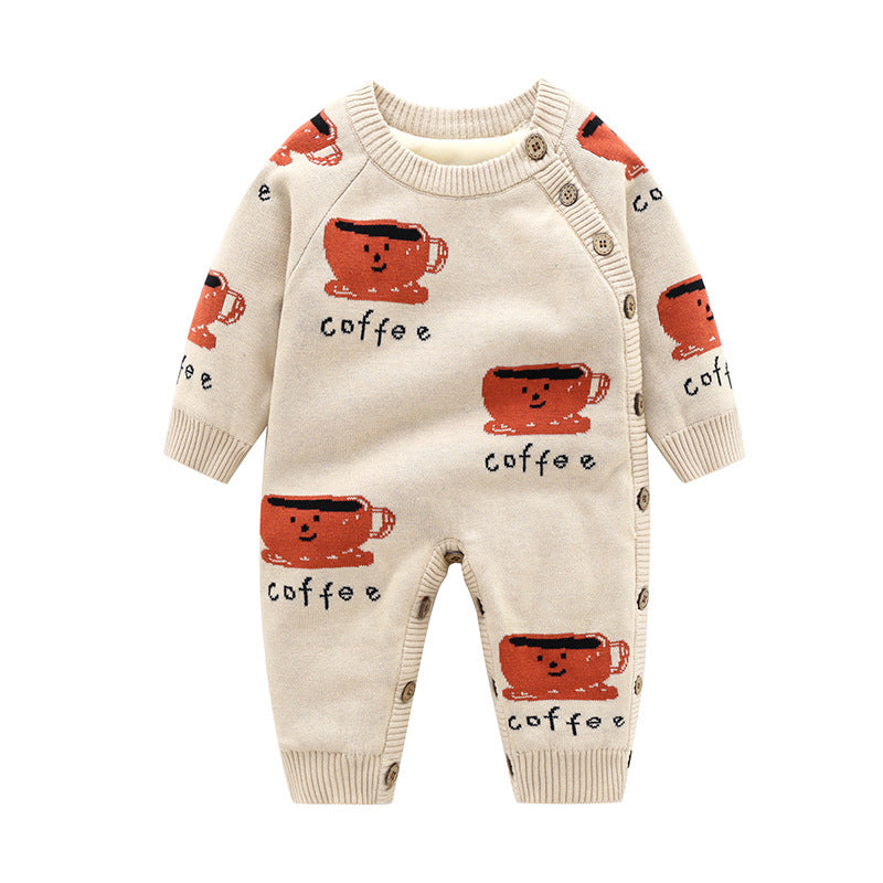 Newborn Baby Clothes Baby Crawling Clothes