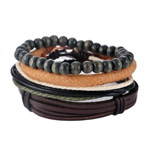 Leather Bracelet Men