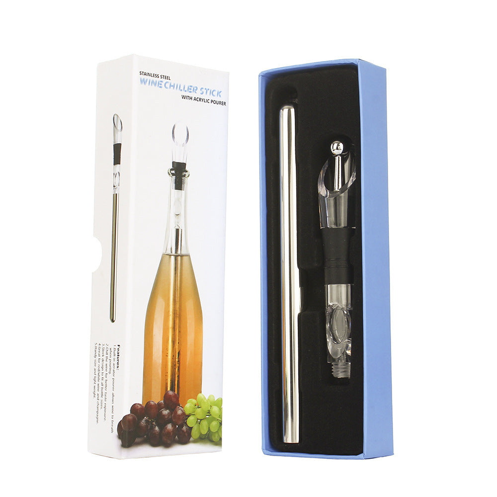 Wine Bottle Cooler Stick Stainless Steel