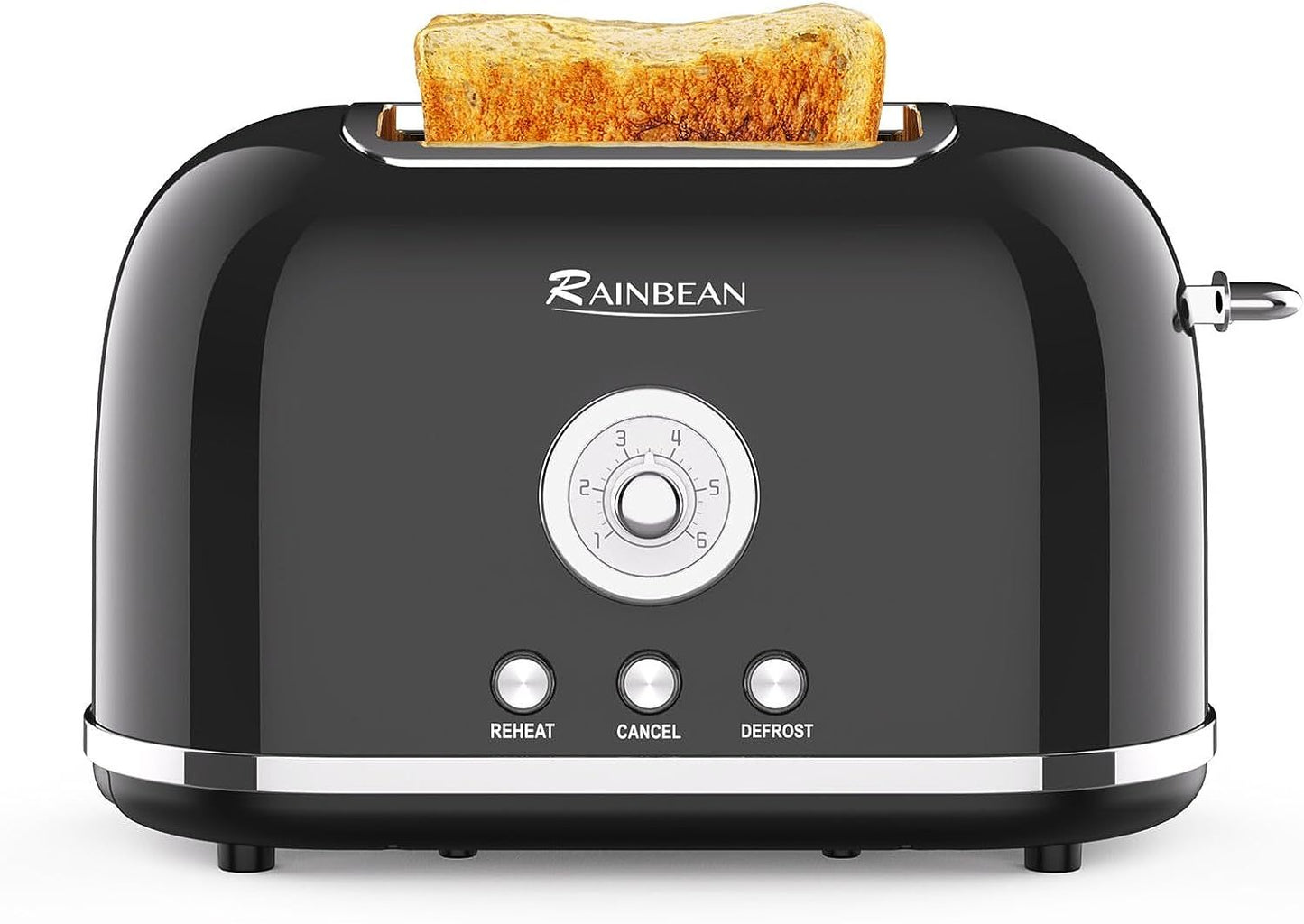 Toaster 2 Slice Retro Toaster Stainless Steel