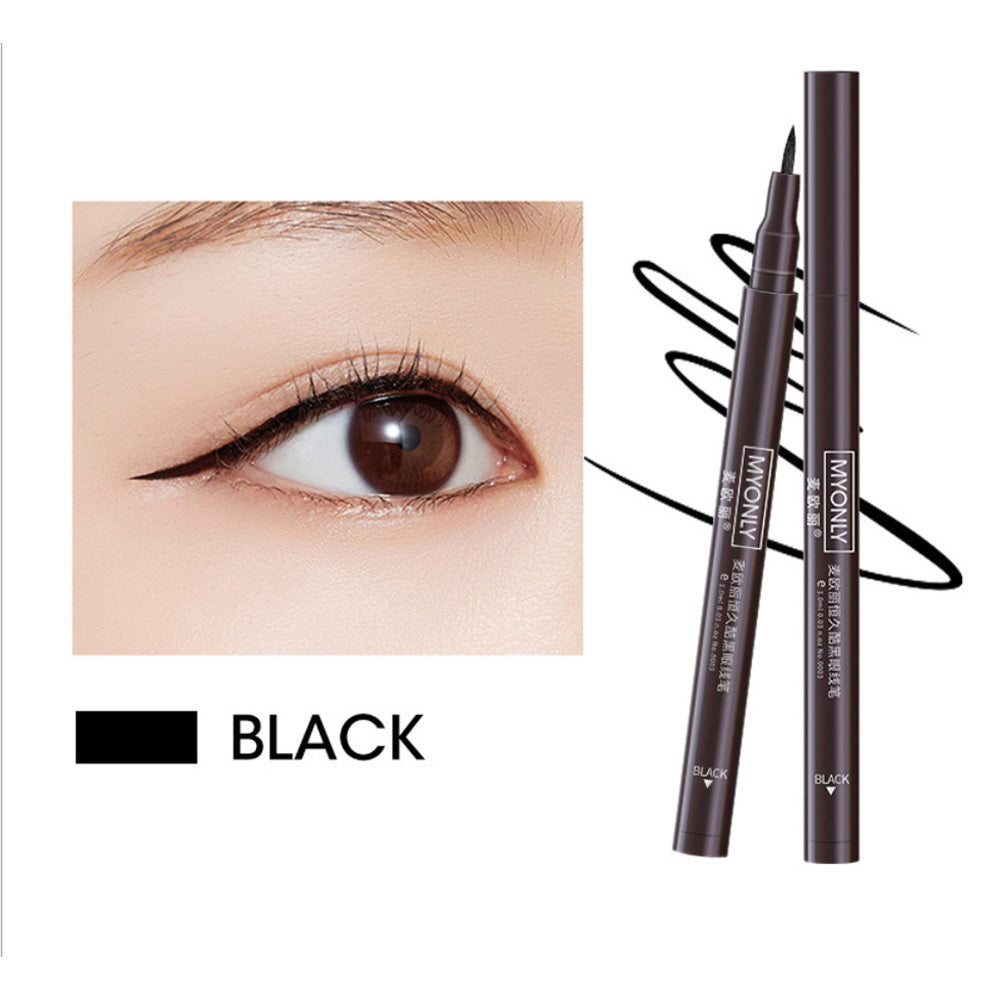 Quick-drying Black Eyeliner Waterproof Long-lasting Non-smudge