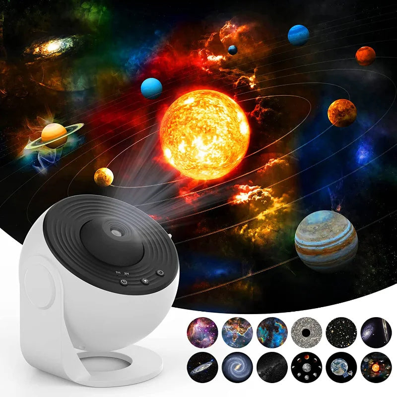 Night Light Galaxy Projector Starry Sky Projector 360