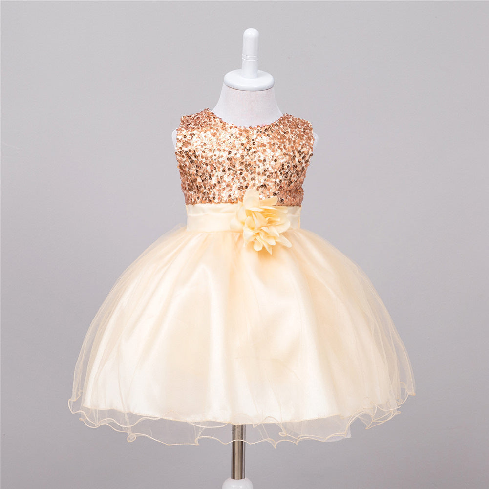 Baby Sequin Dress Flower Girl