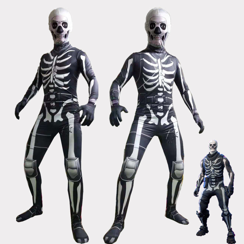 Halloween Skeleton Costume Scary Skeleton Skull