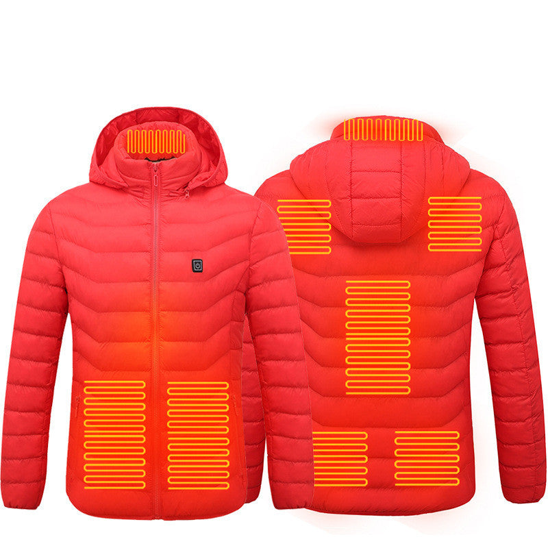 New Heated Jacket Coat USB Electric