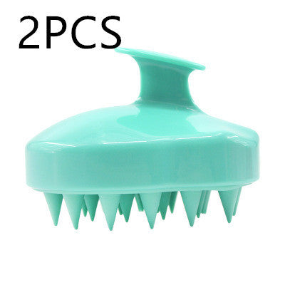 Silicone Brush To Clean The Scalp And Massage