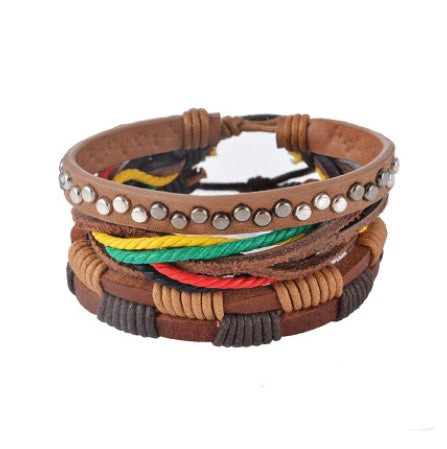 Leather Bracelet Men