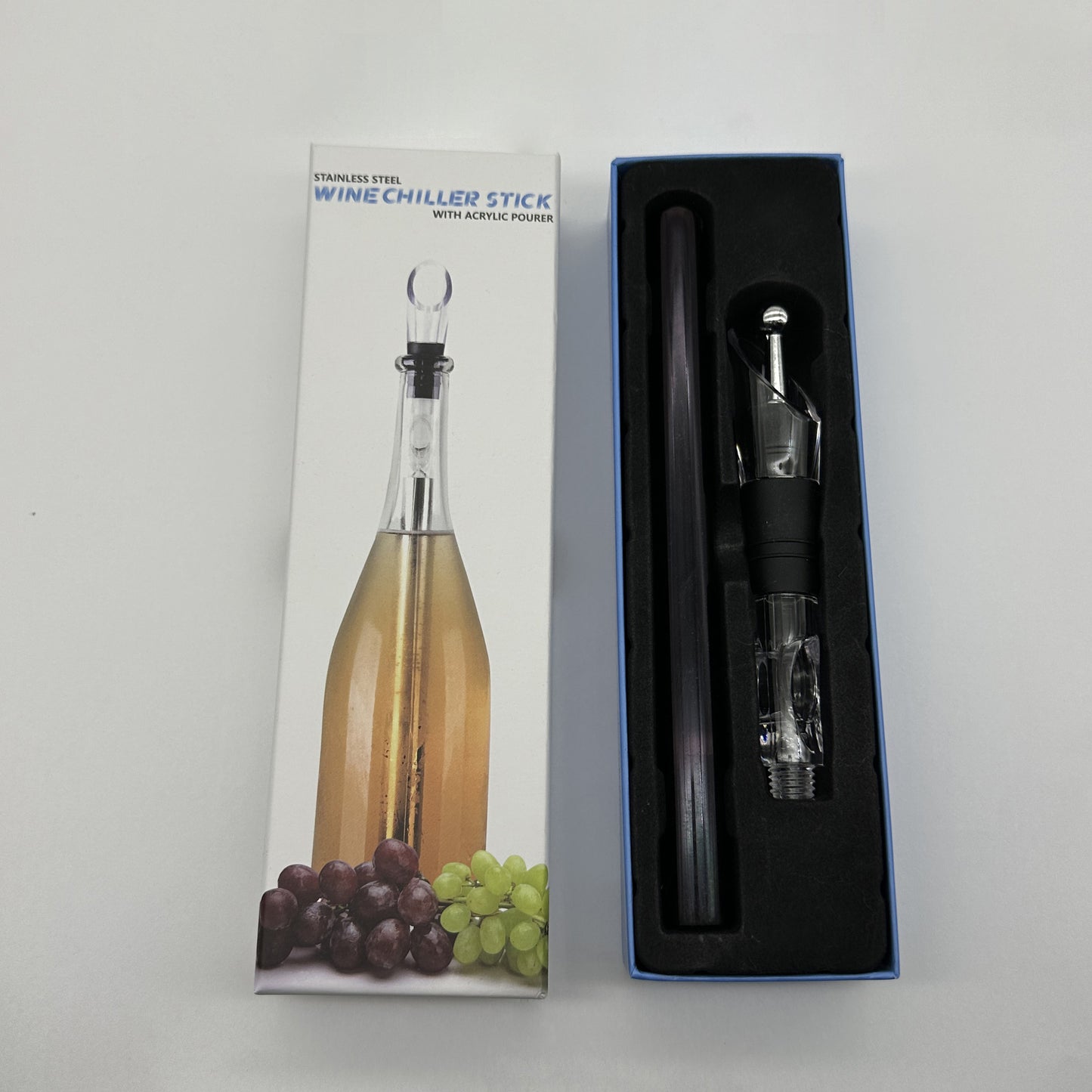 Wine Bottle Cooler Stick Stainless Steel