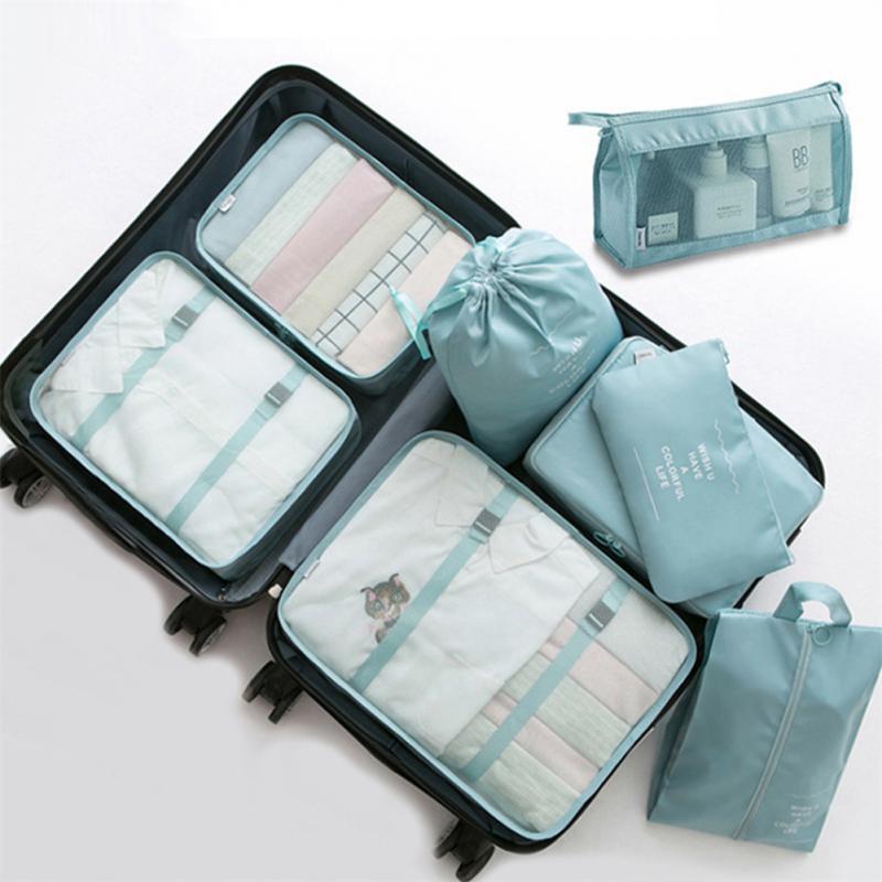 8-piece Set Luggage Divider Bag Travel