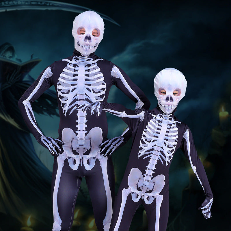 Halloween Skeleton Costume Scary Skeleton Skull