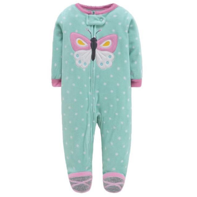 Spring Baby Girl Clothes Kids Soft Fleece Rompers