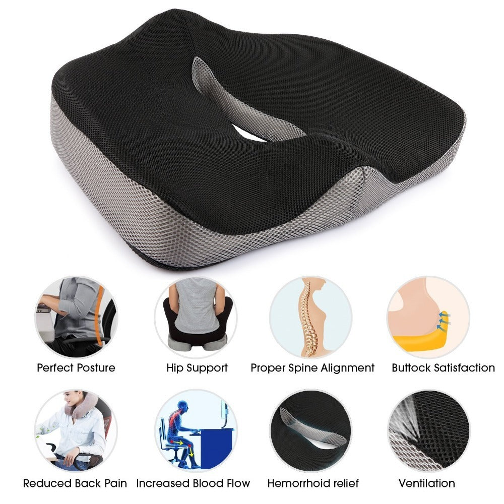 Coccyx Orthopedic Comfortable Memory Cushion