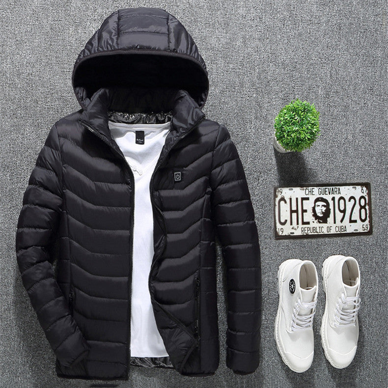 New Heated Jacket Coat USB Electric