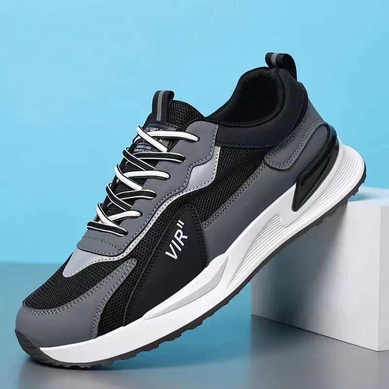 Men's Color Block Mesh Shoes