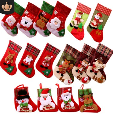 Christmas Decorations Santa Claus Socks