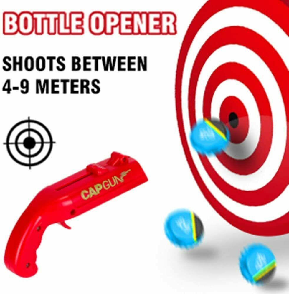 Cap Gun Beer Opener