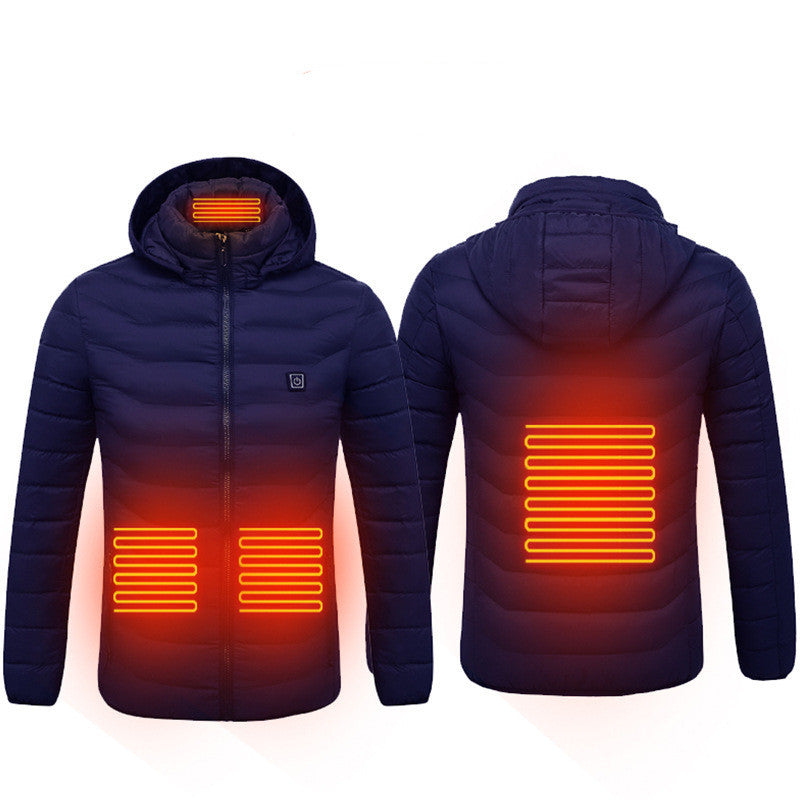 New Heated Jacket Coat USB Electric