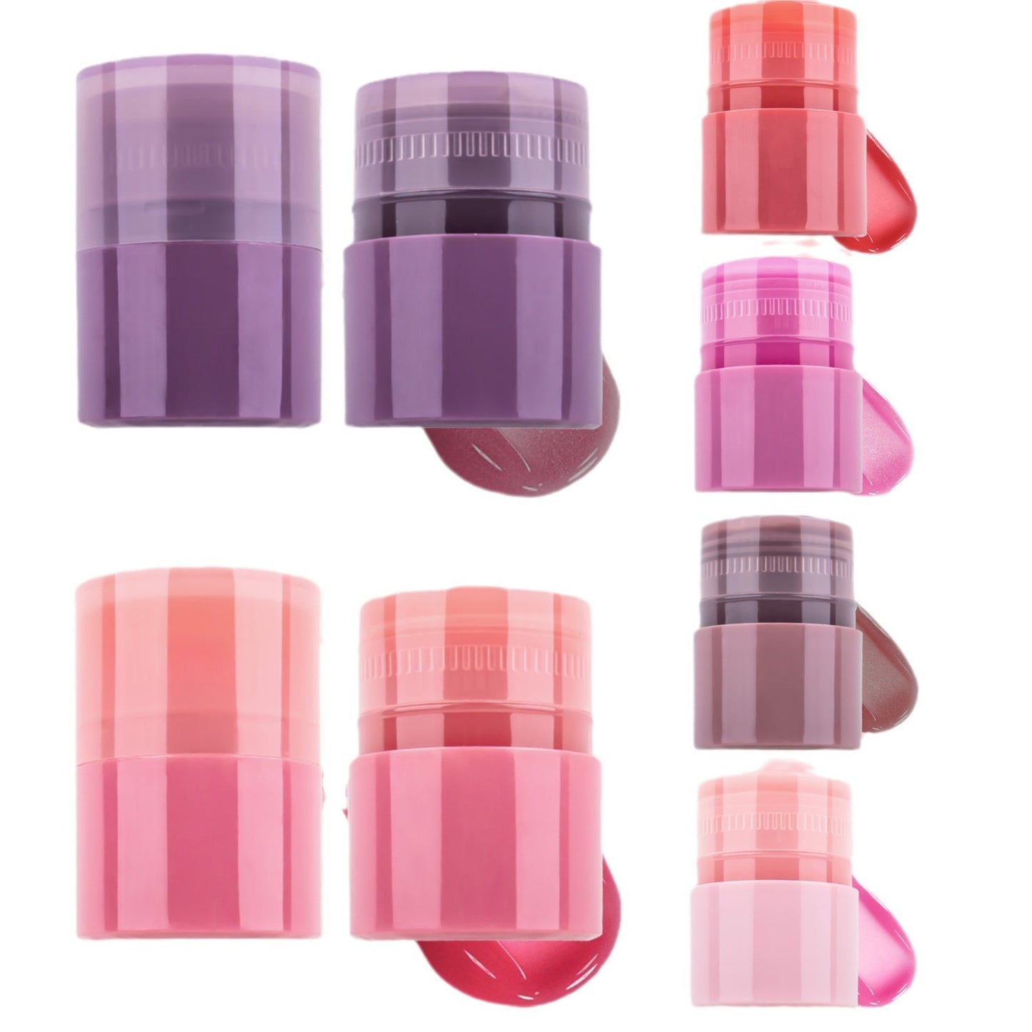 Twist Lipstick 6 Colors Rich Moist Transparent Moisturizing